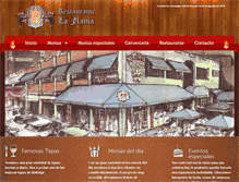 Tablet Screenshot of laflama.net